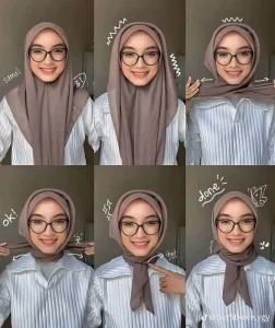 tutorial hijab simpul pita