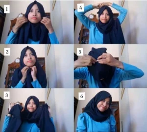 tutorial memakai ima hijab