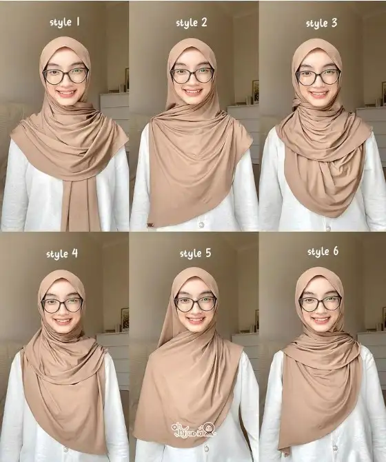 14 Tutorial Hijab Ima Scarf Pashmina Simpel dan Tidak Ribet